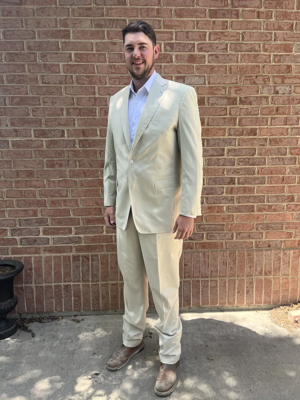 Handcrafted custom wedding suit by esatto Custom Clothing in Utah